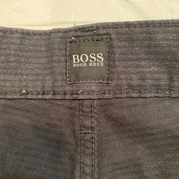 HUGO BOSS Men’s Black Pants Jeans Sz 38 - Picture 7 of 9